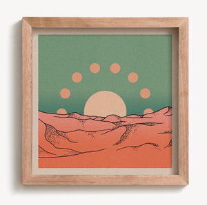 Moon Dunes Print