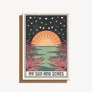 My Sun and Stars Greeting Card