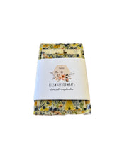Load image into Gallery viewer, Beeswax Food Wraps Garden Pollination
