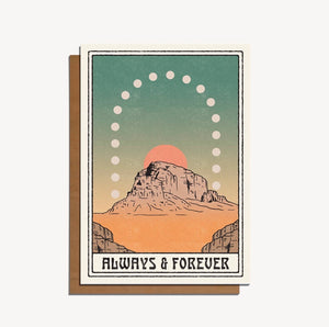 Always & Forever Greeting Card