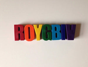 ROYGBIV Crayons