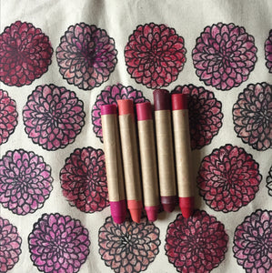 Dahlia: Color Your Own Market Tote Kit