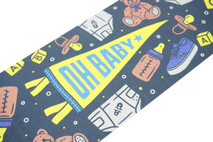 Oxford Pennant - Oh Baby Mini Pennant & Greeting Card